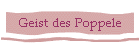 Geist des Poppele